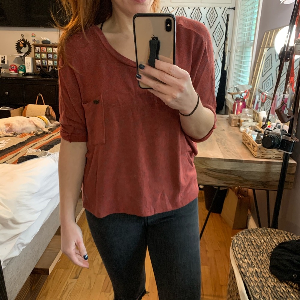 Women’s Obey top